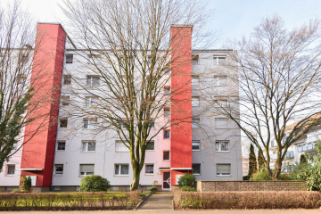Lichtdurchflutete Drei-Zimmer-Wohnung mit Loggia, modernem Grundriss und Tageslichtbad., 40789 Monheim am Rhein, Etagenwohnung
