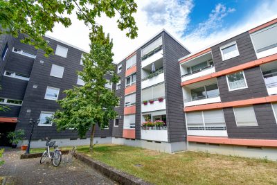 Solide Kapitalanlage: Vermietete 3-Zimmer-Wohnung mit Loggia und Tiefgaragenstellplatz, 40789 Monheim am Rhein, Etagenwohnung