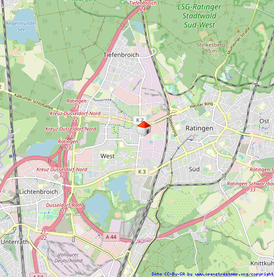 . - Komplette Büroetage im 1. OG mit 516m² perfekt angebunden in Ratingen für Ihre erfolgreiche Zukunft.