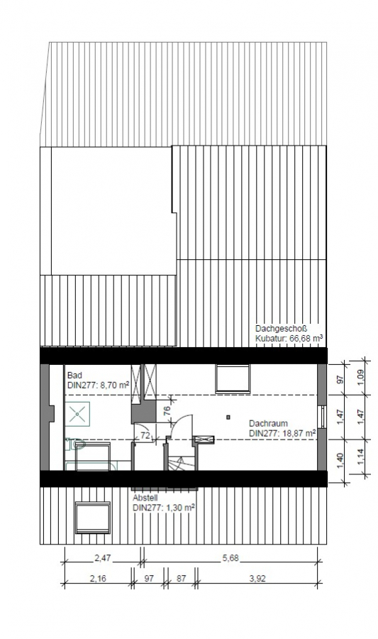 Dachgeschoss - Charmantes Einfamilienhaus mit großem Garten und Potenzial zur Verwirklichung