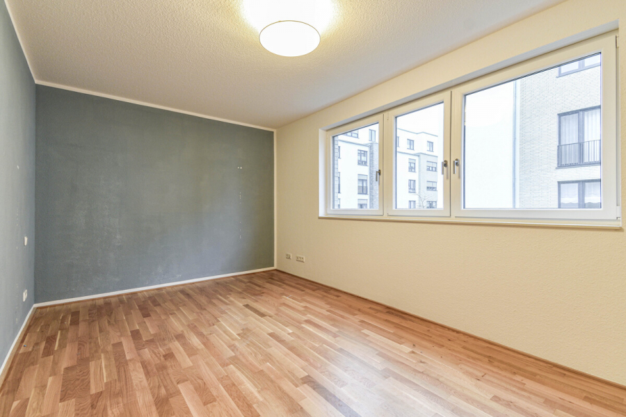 Schlafzimmer - Wohnen im O-Quartier. 3-Zimmer-Wohnung mit ca. 81m² Wohnfläche und Balkon.