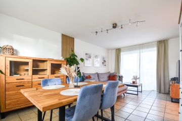 Attraktive Maisonette-Wohnung mit Balkon in begehrter Lage von Hilden, 40723 Hilden, Erdgeschosswohnung
