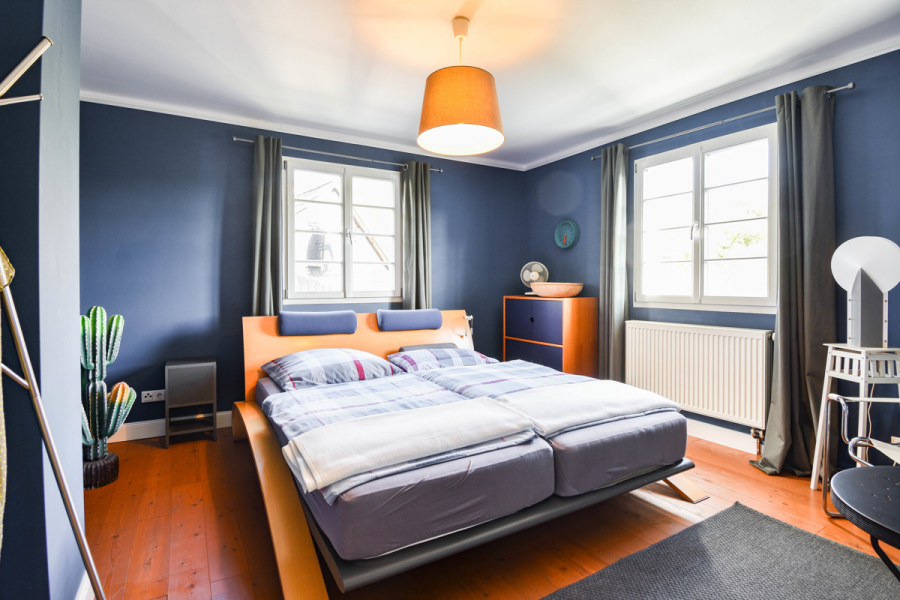 OG, Schlafzimmer 2 - Charme und moderner Komfort. Saniertes Fachwerk-Denkmal.