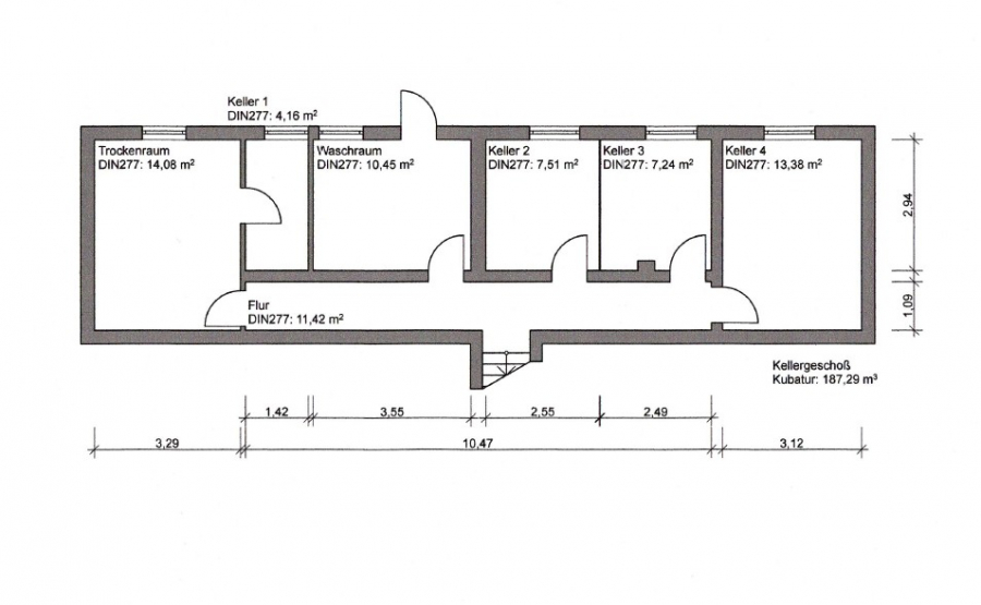 Kellergeschoss - Charmantes Mehrfamilienhaus mit Entwicklungspotenzial in ruhiger Lage