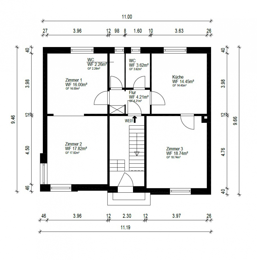 Erdgeschoss - Vielseitiges Einfamilienhaus mit Raum zur Entfaltung – Ideal für Familien und Mehrgenerationenwohnen