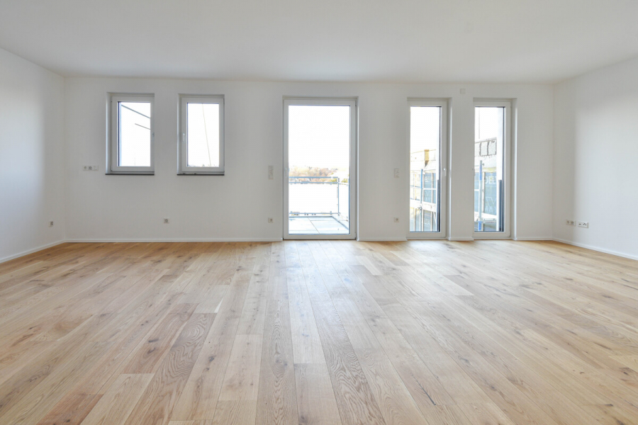 Wohnen - Erstbezug: Moderne 3-Zimmer-Wohnung in ruhiger Innenstadtlage