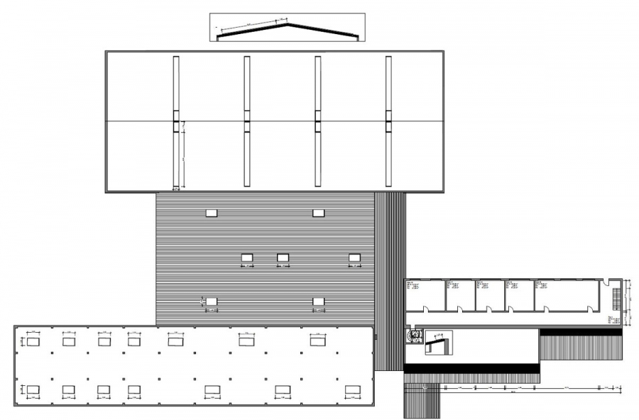 Dachgeschoss - Attraktive Gewerbeeinheit mit großzügiger Lagerfläche, Hochregallager und integrierten Büroflächen.
