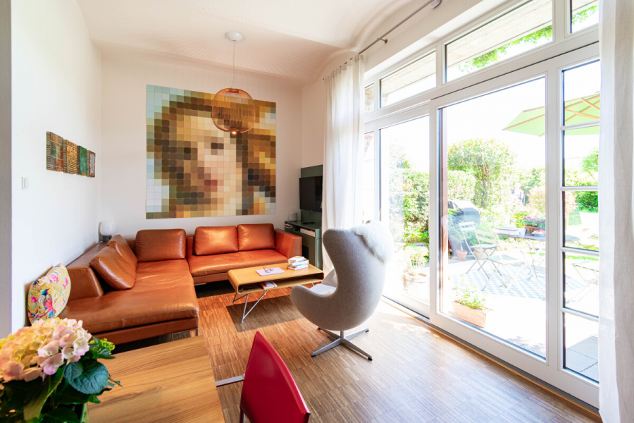 EG Wohnen - Denkmalcharme mit moderner, energieeffizienter Interpretation – Exklusive, individuelle Maisonette