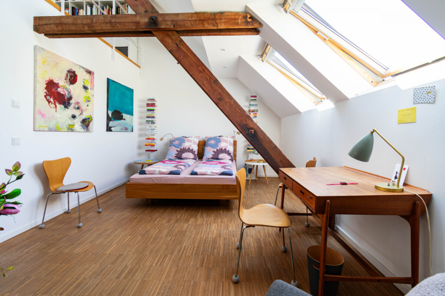 OG Schlafen - Denkmalcharme mit moderner, energieeffizienter Interpretation – Exklusive, individuelle Maisonette