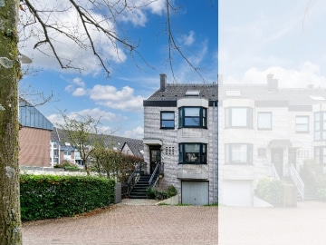 Split-Level-Reihenendhaus mit Garten, Studio und Entwicklungspotenzial, 40595 Düsseldorf, Reihenendhaus