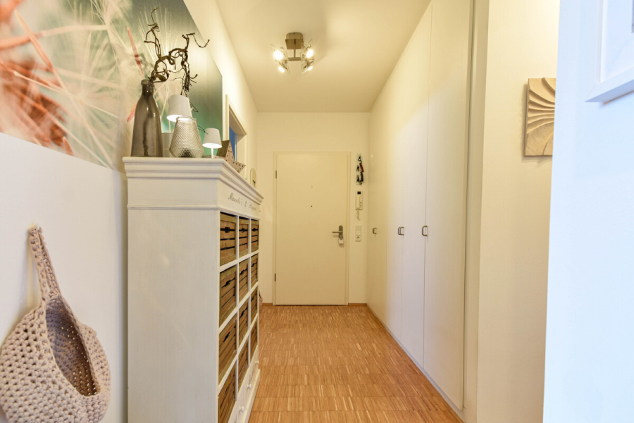 Diele - Grube Carl. Industrieller Charakter trifft auf moderne Großzügigkeit. 3-Zimmer-Loftwohnung.