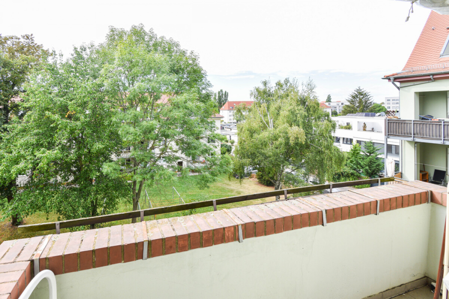Balkon - Gohlis. Vier-Zimmer-Wohnung. Erstbezug nach Modernisierung.