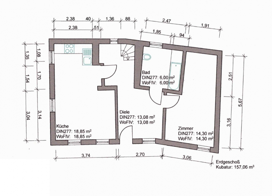 Erdgeschoss - Denkmalgeschütztes Fachwerkjuwel im Herzen von Gräfrath – ruhig gelegen & modernisiert