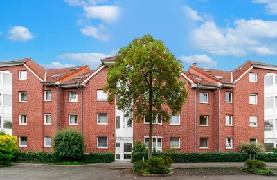 Seltene Terrassenwohnung. 2-Zimmer. 64m² mit Tiefgaragenstellplatz. Ruhige Lage. Barrierearm., 40470 Düsseldorf, Erdgeschosswohnung