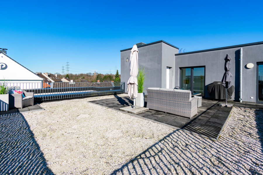 Dachterrasse - Penthouse mit Dachterrasse, Aufzug direkt in die Etage und hochwertiger Ausstattung