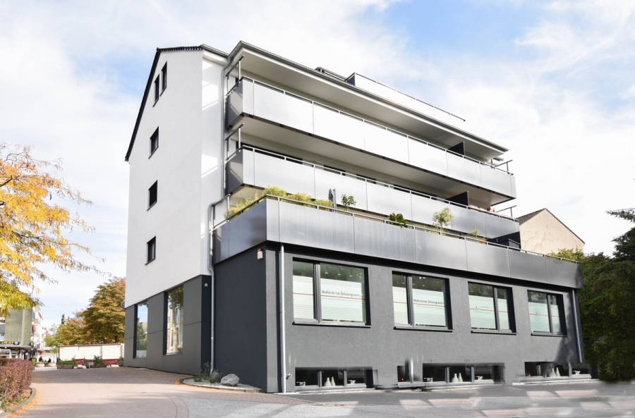 Rückansicht - Außergewöhnlich schöne und hochwertig ausgestattete 2-Zimmer-Wohnung mit 60m² im Herzen von Haan.