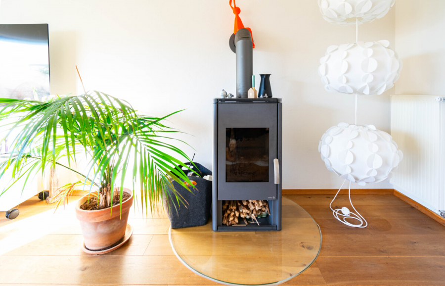 EG Kamin - Charakter, Charme und Raum für Ideen – Einfamilienhaus mit Fachwerk-Seele