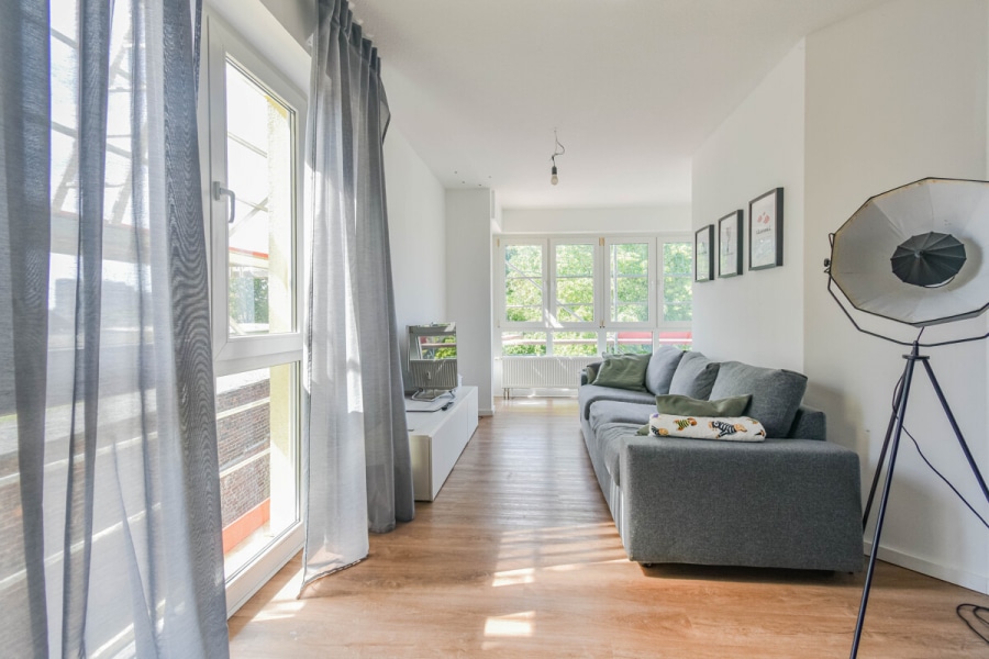 Modern wohnen in heller 2-Zimmer-Wohnung mit Aufzug - Photo 1