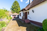 Ansicht Eingang und Garage