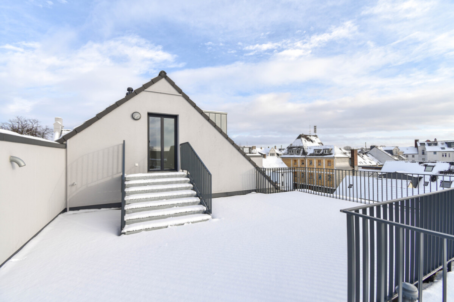 Dachterrasse 2 - Exklusive 212m² Penthousewohnung mit Weitblick über Ohligs