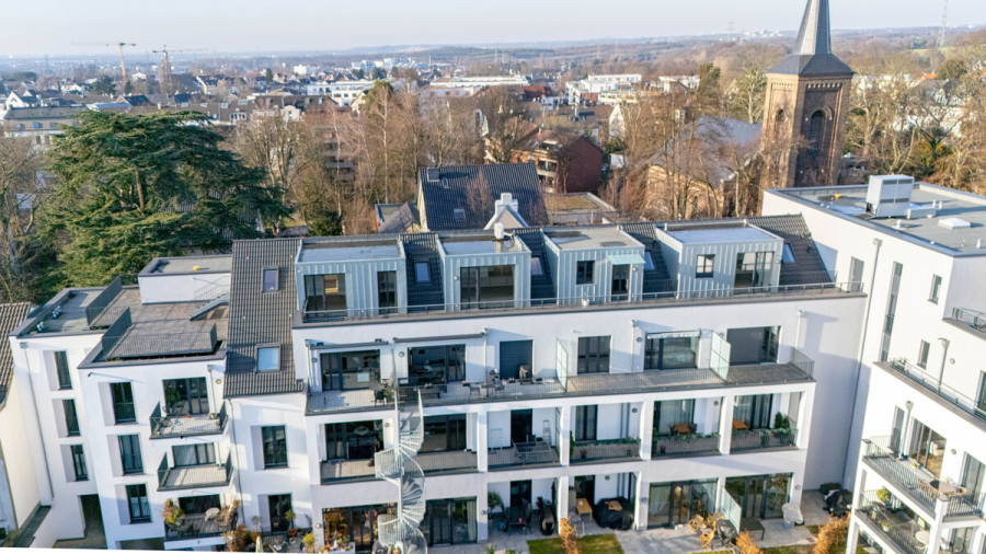 Ansicht - Exklusive 212m² Penthousewohnung mit Weitblick über Ohligs