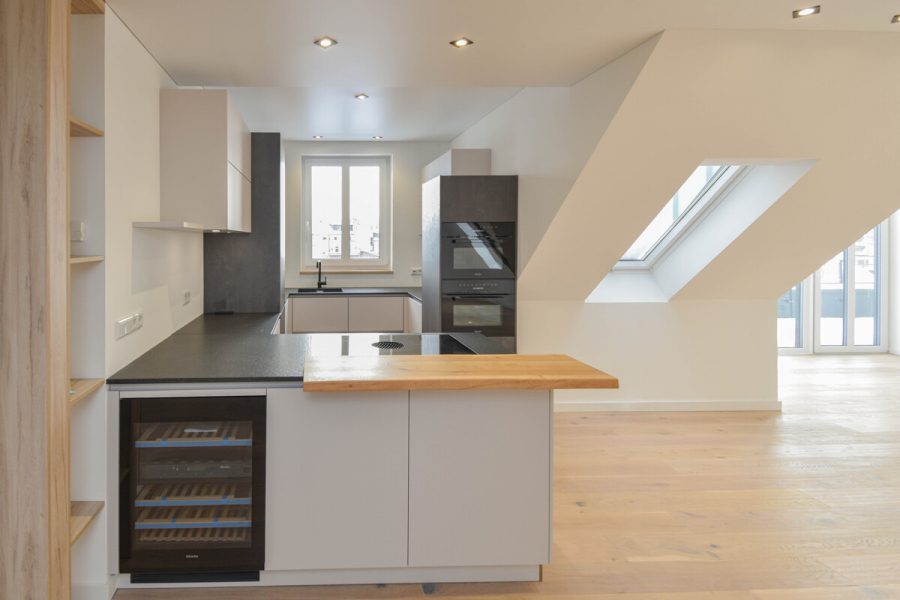 Küche - Exklusive 212m² Penthousewohnung mit Weitblick über Ohligs