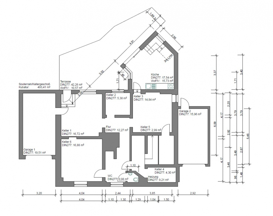 Souterrain - Ungewöhnlich vielseitig: Großzügiges Einfamilienhaus mit Charme, Optionen und Perspektive